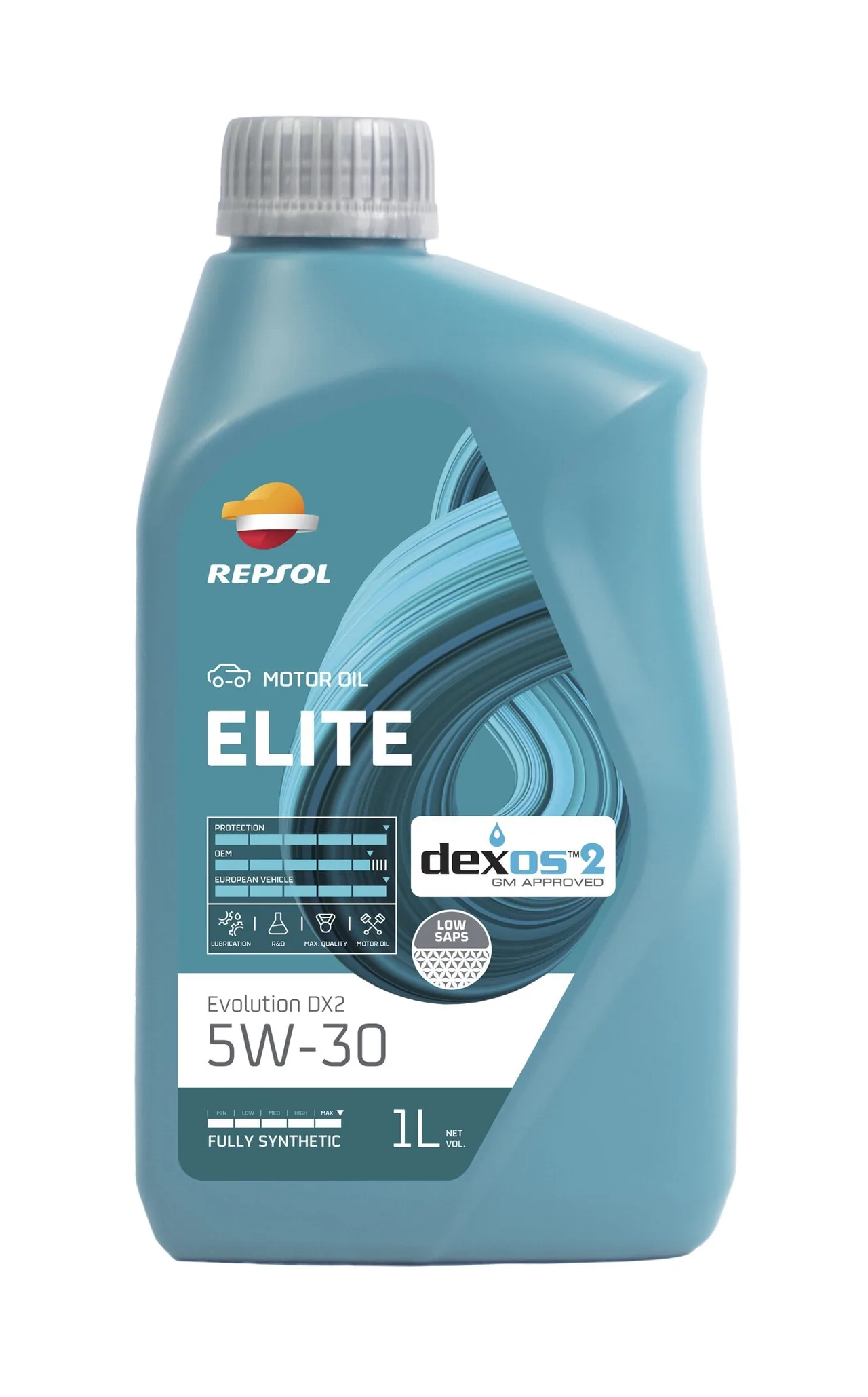 Ulei motor 5w30 Repsol Elite Evolution DX2 1L, imagine produs