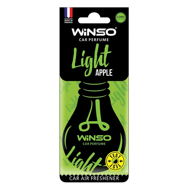 Odorizant auto Winso Light card Apple 532920, imagine produs