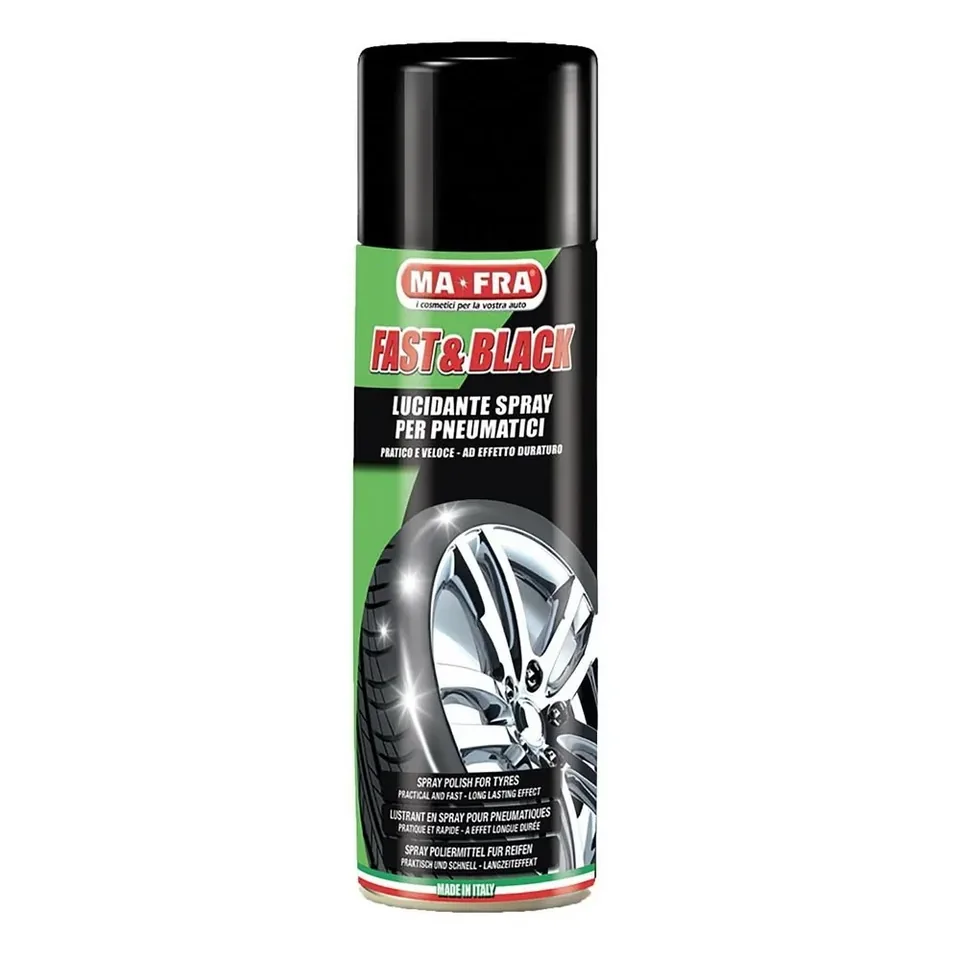Spray lustruit anvelope MA-FRA Fast Black 500 ml 12182849, imagine produs