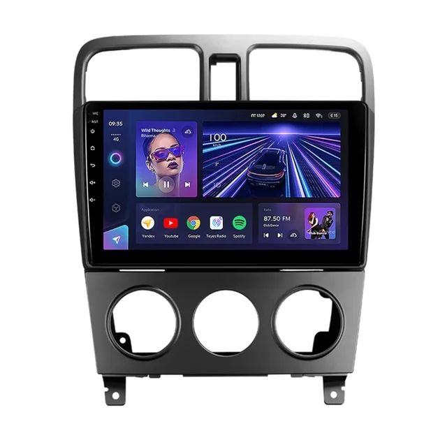 Navigatie auto android Teyes CC3 pentru Subaru Forester 2 (2002-2008) - 4+64GB, QLED 9 inch, 4G DSP, imagine produs