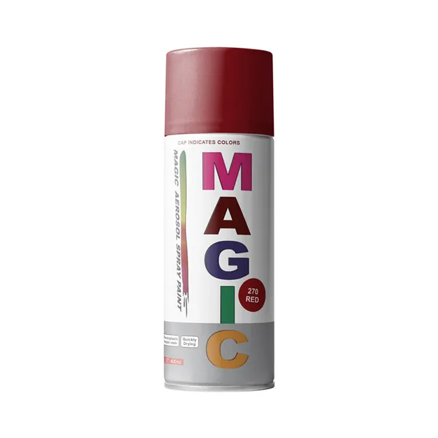 Vopsea spray Rosu 270 Magic 450 ml, imagine produs