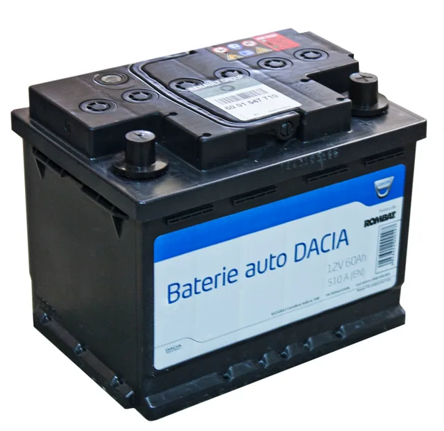 Baterie auto Dacia Renault 6001547710 compatibil cu Dacia Renault, imagine produs