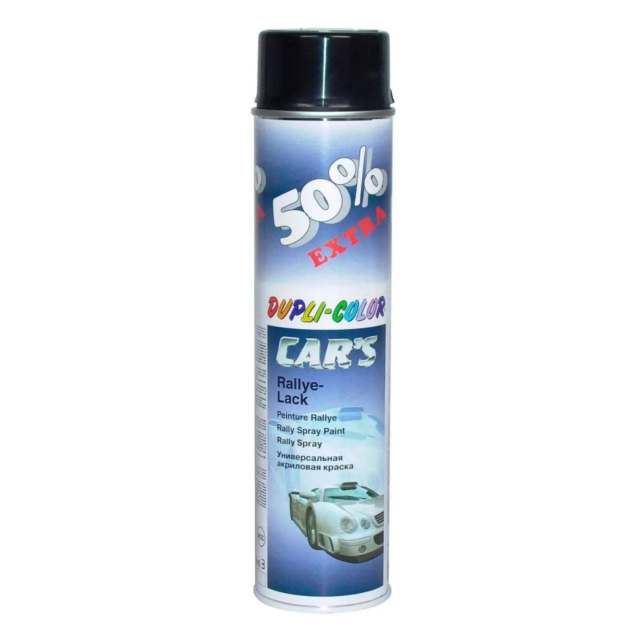 Vopsea spray auto Negru lucios 600 ml DUPLICOLOR Cars 693854 Motip 313101, imagine produs
