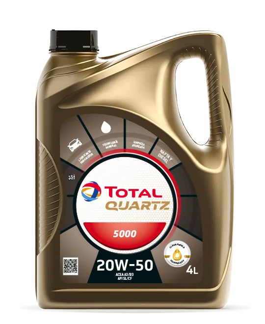 Ulei motor 20w50 Total Quartz 5000 4L, imagine produs