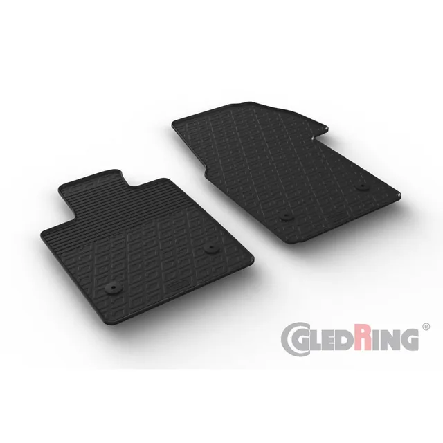 Covorase auto dedicate cauciuc Gledring GL0890 compatibil cu Volkswagen T7 Multivan, imagine produs