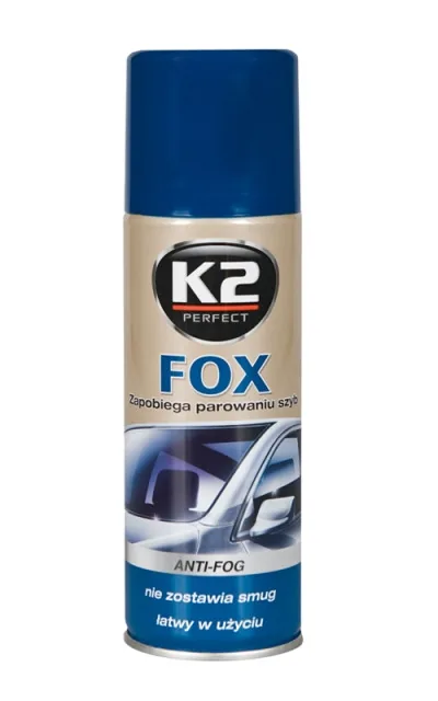 Spray antiaburire geamuri K2 Fox 200ml, imagine produs