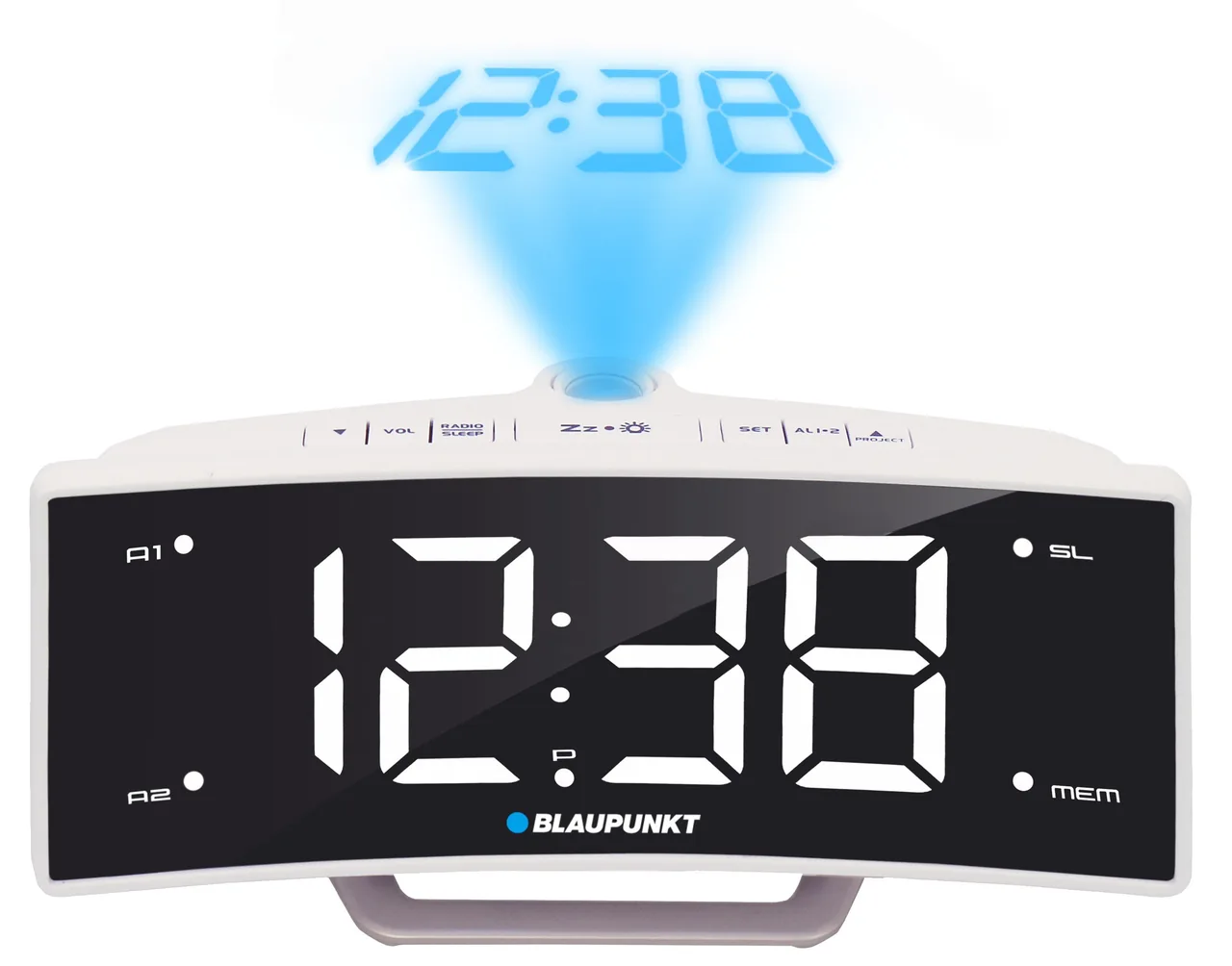 Radio cu ceas FM PLL Blaupunkt Home CRP7WH, imagine produs