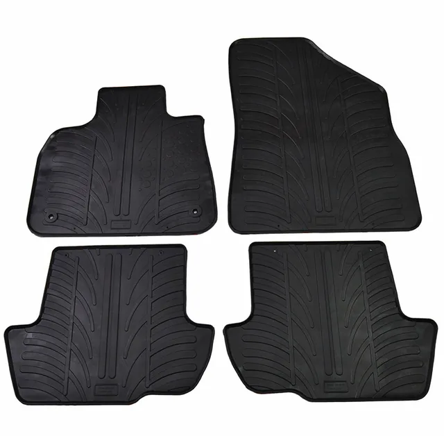 Covorase auto dedicate cauciuc Gledring GL0126 compatibil cu Citroen DS5 2012 4 piese, imagine produs