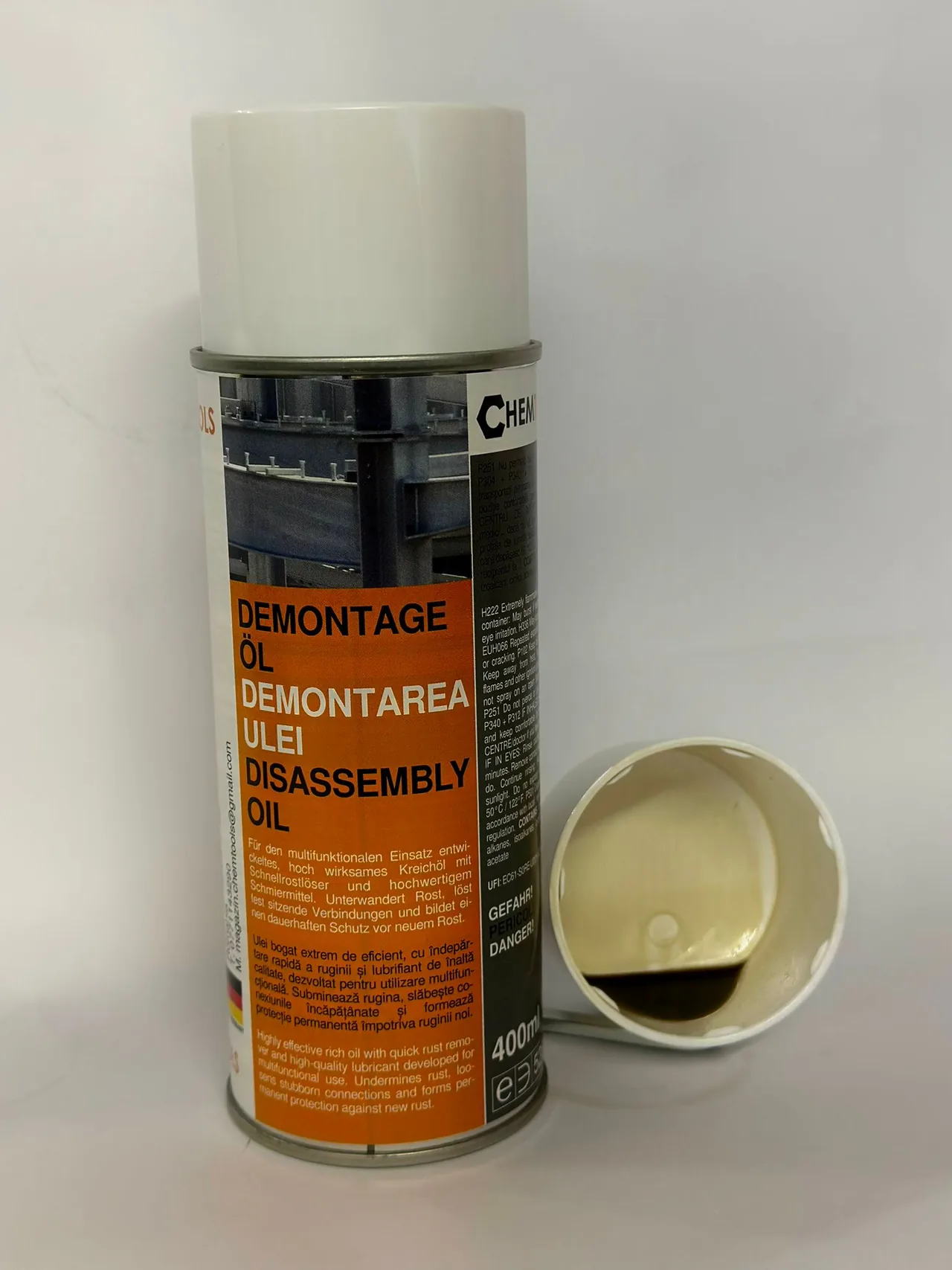 Spray degripant Teomtech Black Magic 400 ml, imagine produs