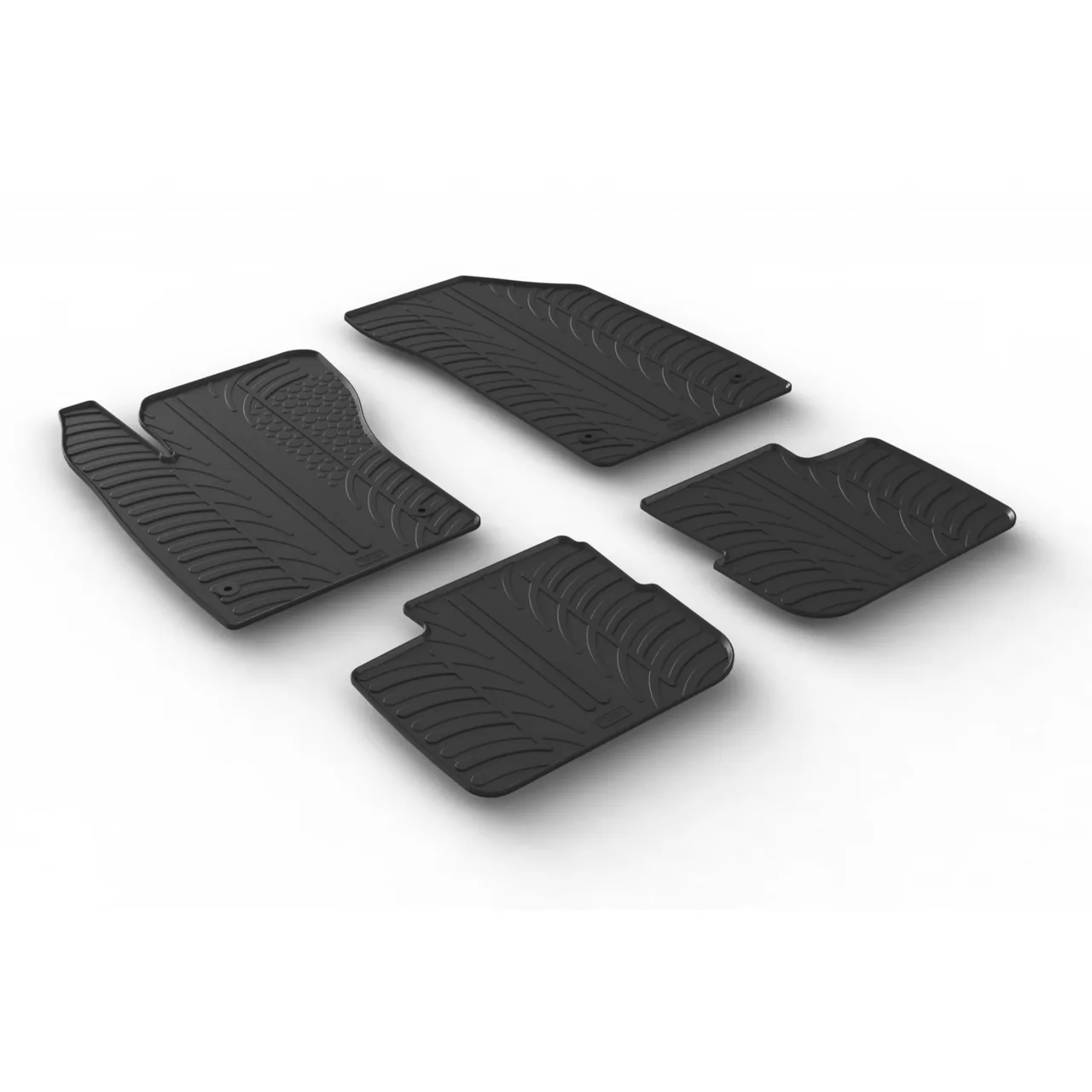Covorase auto dedicate din cauciuc Gledring GL0579 compatibil cu Fiat Tipo, imagine produs
