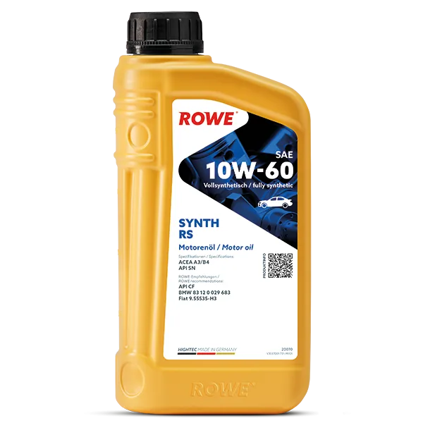 Ulei 10w60 Rowe HighTec Synt RS 1L, imagine produs