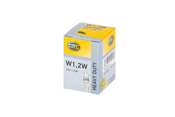 Becuri 24v camioane Hella W1.2W 1.2W W2x4,6 d 8GP002095241, imagine produs