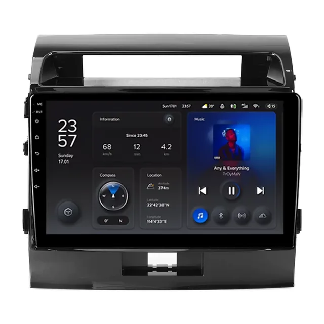 Navigatie auto android Teyes X1 4G pentru Toyota Land Cruiser 11 J200 2015-2018 - 2+32GB, 9 inch, DSP, imagine produs
