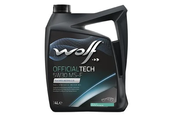Ulei motor 5w30 Wolf OfficialTech MS-F 4L, imagine produs