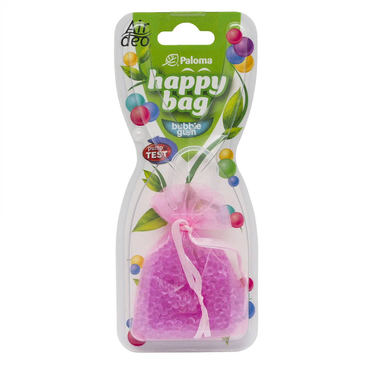 Odorizant auto punga Paloma Happy Bag Bubble Gum 100136 81537, imagine produs