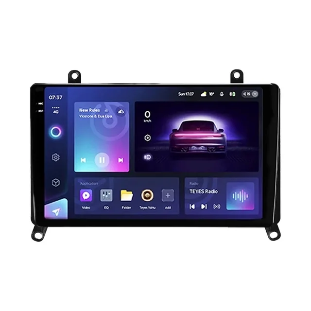 Navigatie auto android Teyes CC3 2K 360° pentru Toyota GranAce 1 (2019-2022) 6+128GB 9.5 QLED 4G DSP Varianta B, imagine produs