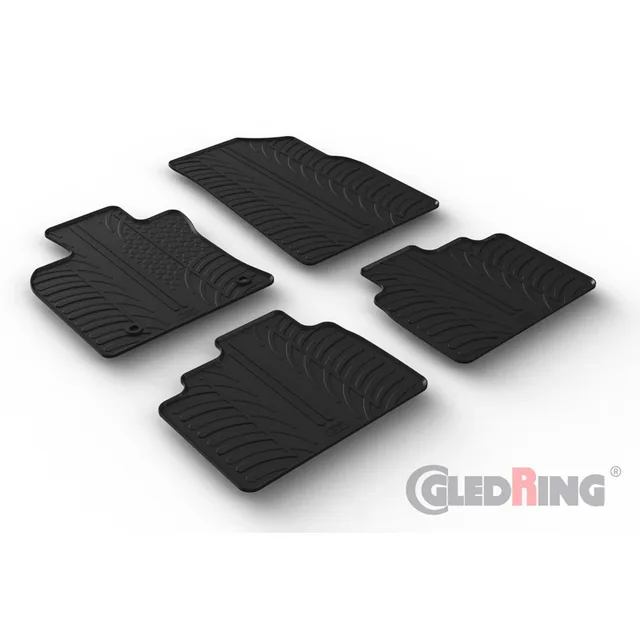 Covorase auto dedicate cauciuc Gledring GL0876 compatibil cu Toyota Camry VIII Hybrid, imagine produs