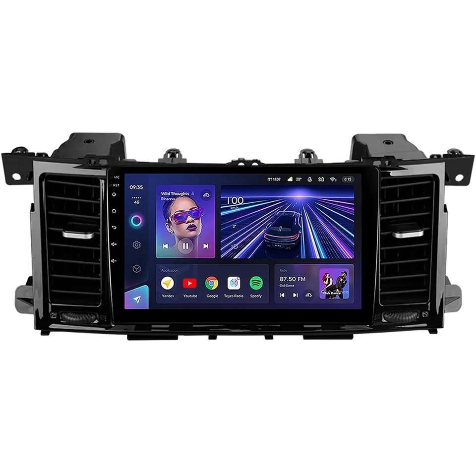 Navigatie auto android Teyes CC3 pentru Nissan Patrol Y62 (2010-2020) 6+128GB 9 QLED 4G DSP, imagine produs