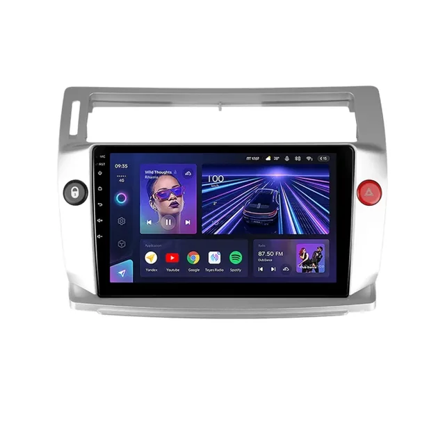 Navigatie auto android Teyes CC3 pentru Citroen C4 (2004-2014) 6+128GB 9 QLED, imagine produs