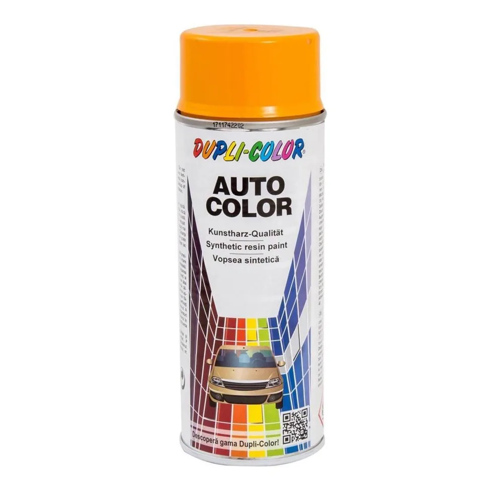 Vopsea spray auto Dacia Galben Taxi Dupli-Color, imagine produs