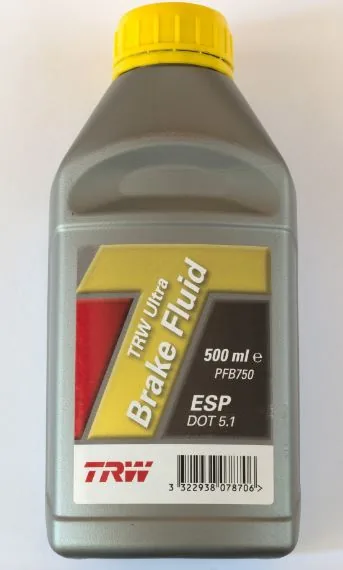 Lichid de frana DOT 5.1 ESP TRW 0.5L PFB750SE, imagine produs