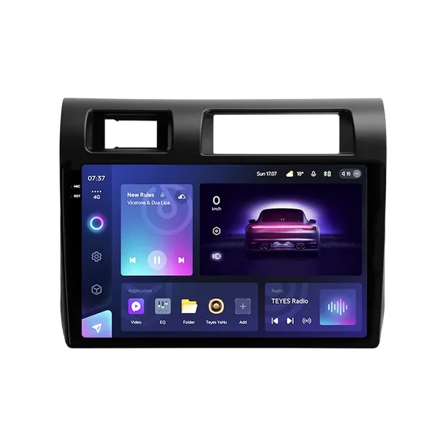 Navigatie auto android Teyes CC3 2K 360 pentru Toyota Land Cruiser LC 70 (2007-2020) - 6+128GB QLED DSP, imagine produs