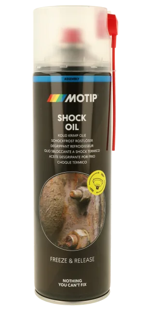 Spray degripant prin inghetare Motip Shock Oil 500 ml, imagine produs