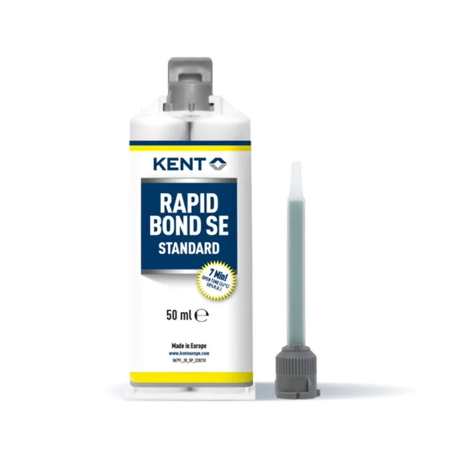 Adeziv structural metacrilat bicomponent Kent Rapid Bond SE 50 ml, imagine produs