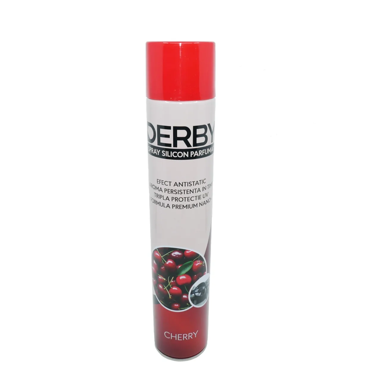 Spray silicon parfumat cirese DERBY 750 ml, imagine produs