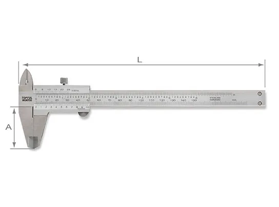 Subler mecanic Toptul IACA0150, imagine produs