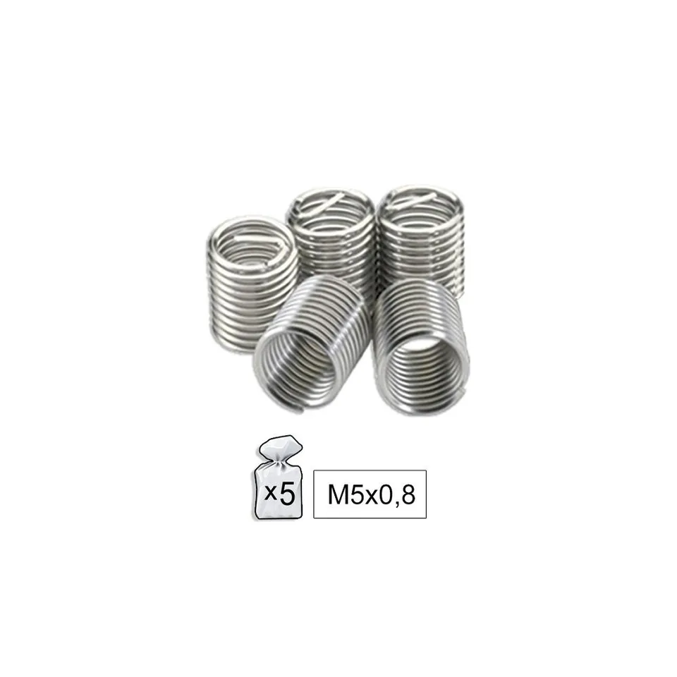 Filete M5x0.8 pas 0.8 mm otel JBM, imagine produs
