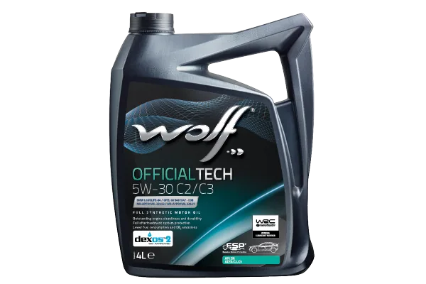 Ulei motor 5w30 Wolf OfficialTech C2 C3 4L, imagine produs