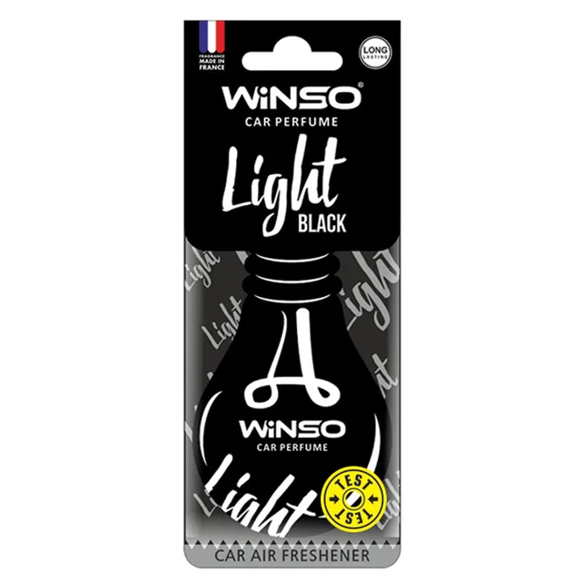 Odorizant auto Winso Light card Black 532990, imagine produs