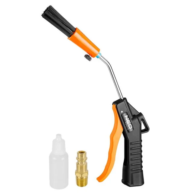 Pistol aer comprimat cu perie 97dba cupla 1/4 alama PA66 Neo Tools 14036, imagine produs