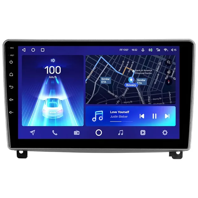 Navigatie auto android Teyes CC2 Plus Peugeot 407 2004-2011 4+64GB QLED 9" DSP, imagine produs