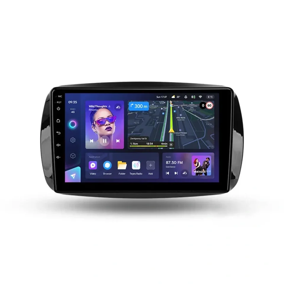 Navigatie auto android Teyes CC3L WiFi pentru Mercedes-Benz Fortwo 2014-2023 2+32GB 9 IPS, imagine produs