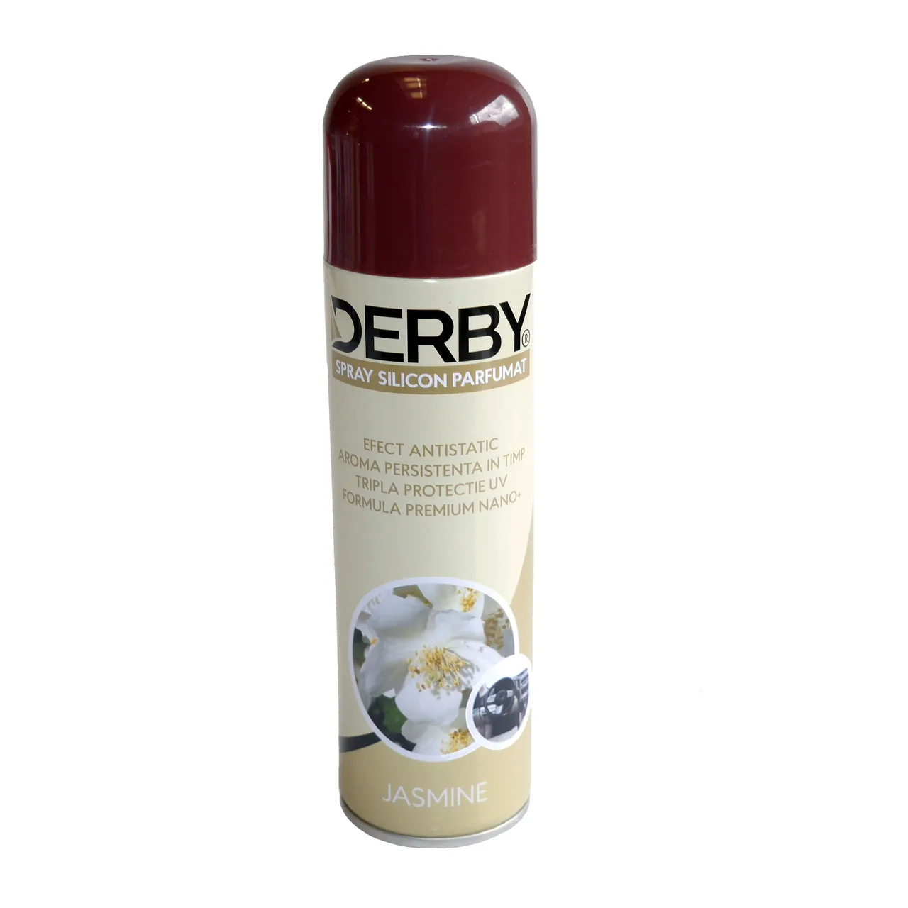 Spray silicon bord DERBY parfumat Iasomie 220 ml 0.220 L, imagine produs