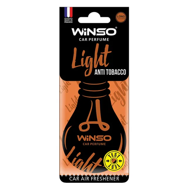 Odorizant auto Winso Light card Anti Tobacco 532910, imagine produs