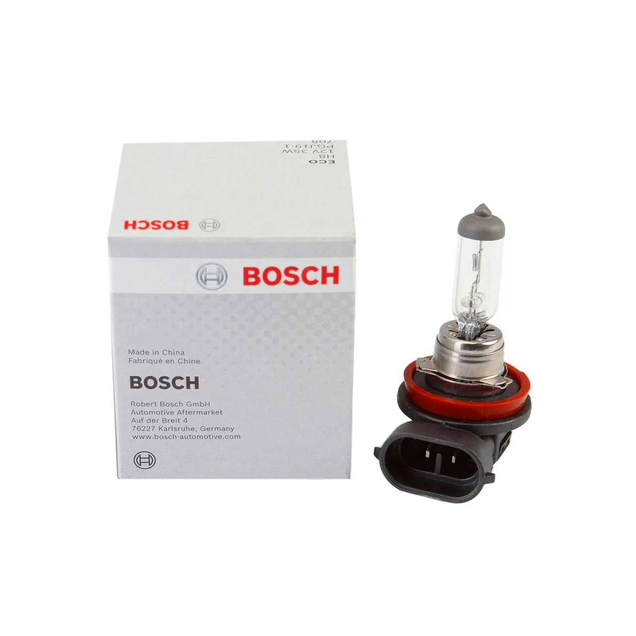 Bec halogen H8 12V 35W Bosch Eco PGJ19-1 1987302805, imagine produs