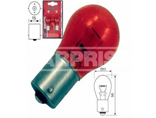 Becuri 24V camioane Carpriss PY21W 21W BAU15s 79780256 set 2 buc, imagine produs