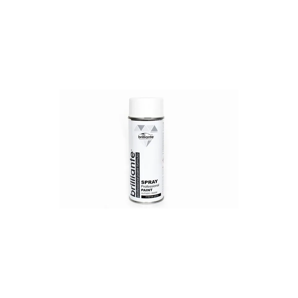 Vopsea spray alb pur mat RAL 9010 Brilliante 400ml, imagine produs