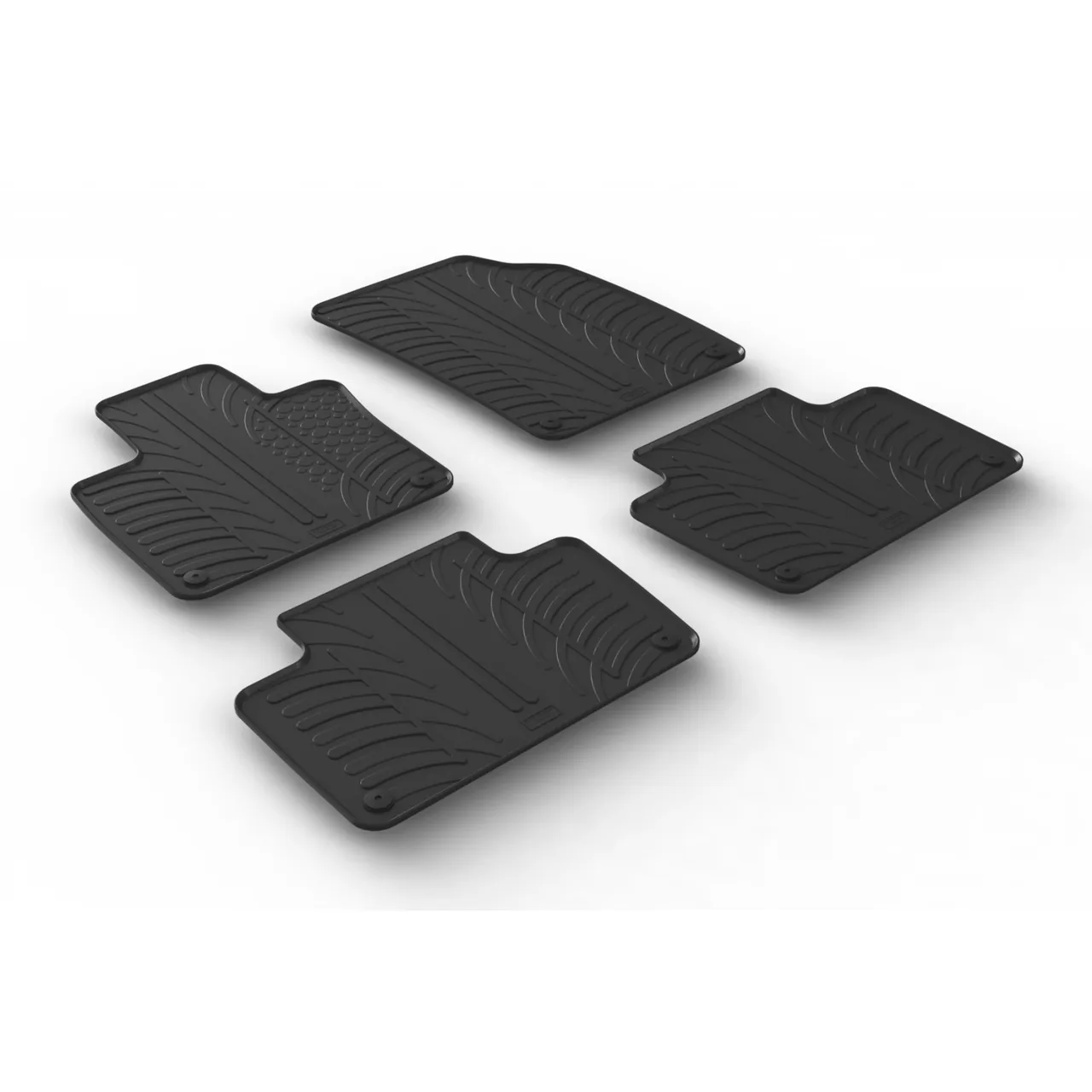 Covorase cauciuc Gledring GL0388 compatibil cu Volvo XC90 03.2015, imagine produs