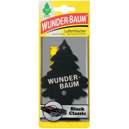 Odorizant auto Wunderbaum Black Classic 81108, imagine produs