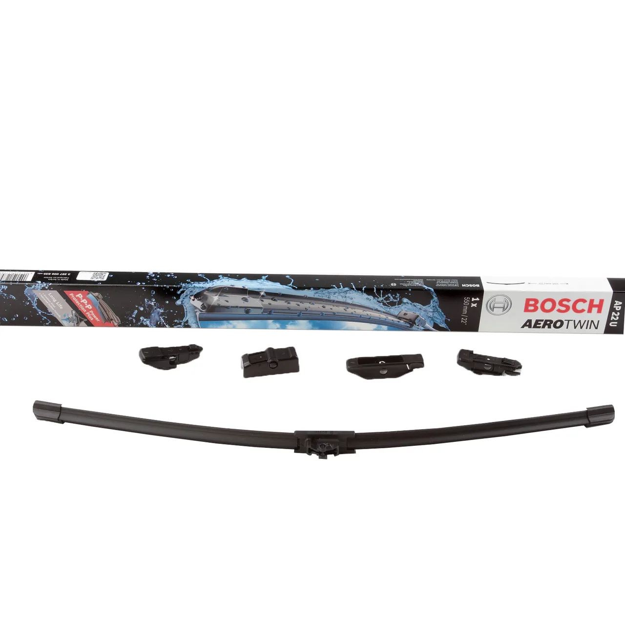 Stergator parbriz fara rama 550 mm Bosch Aerotwin Plus 3397006835, imagine produs