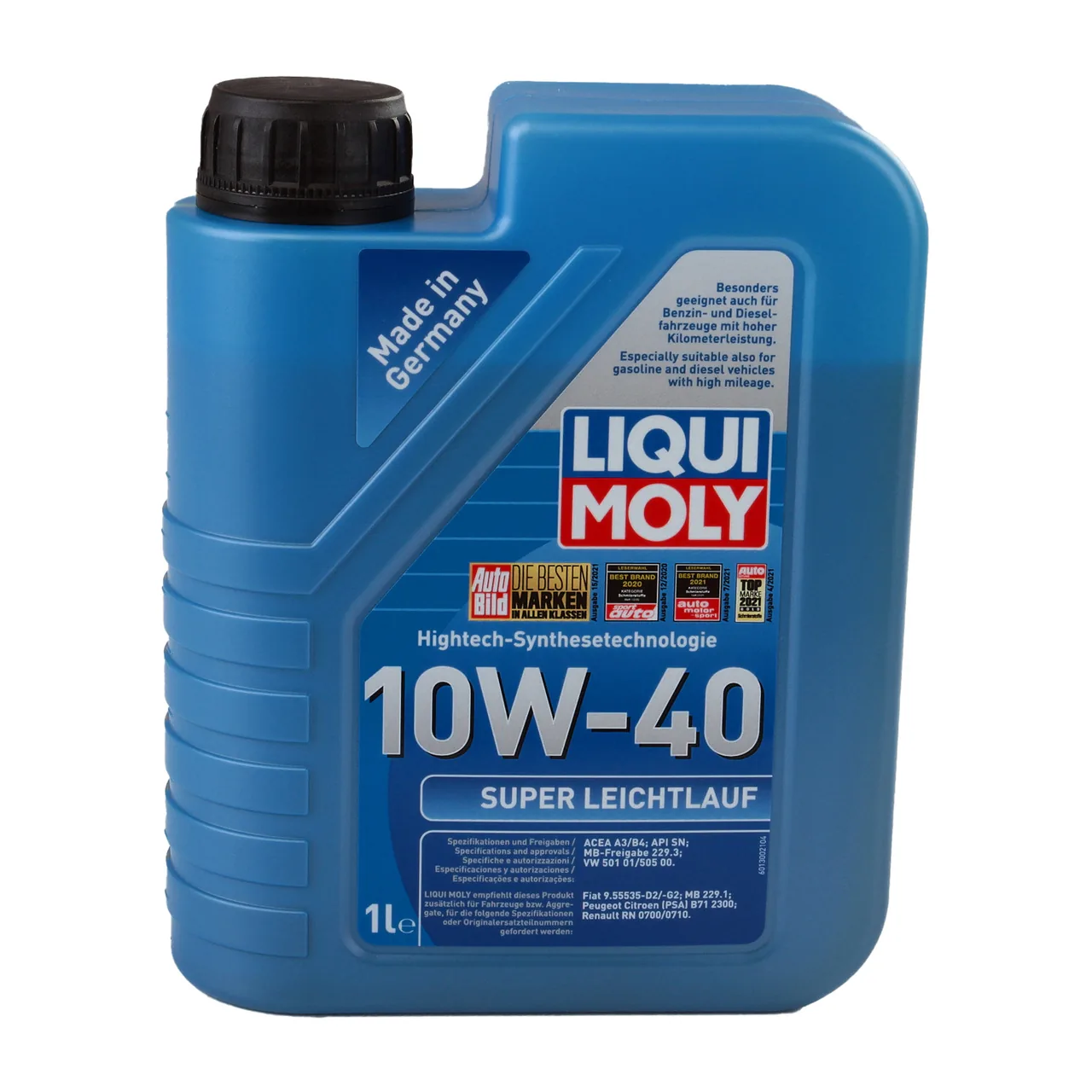 Ulei 10w40 Liqui Moly Super Leichtlauf Citroen Peugeot 1L, imagine produs