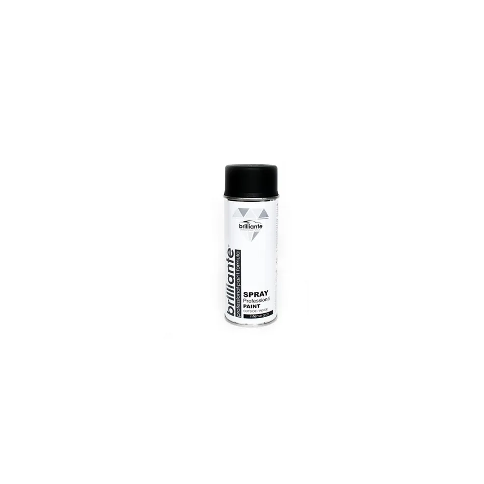 Vopsea spray Negru Grafit mat RAL 9011 Brilliante 400ml, imagine produs