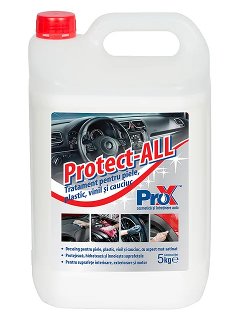 Solutie curatat plastic auto ProX Protect-ALL dressing piele vinil 5 L, imagine produs