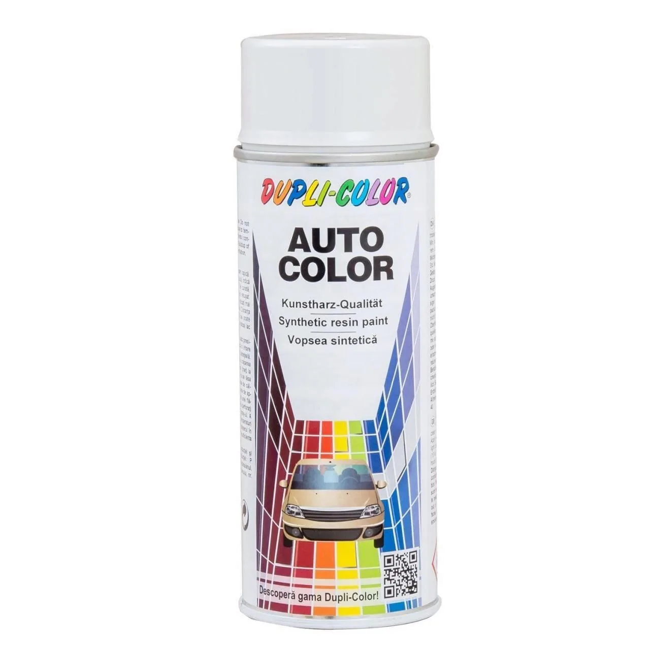 Vopsea spray auto Alb Duplicolor Motip, imagine produs
