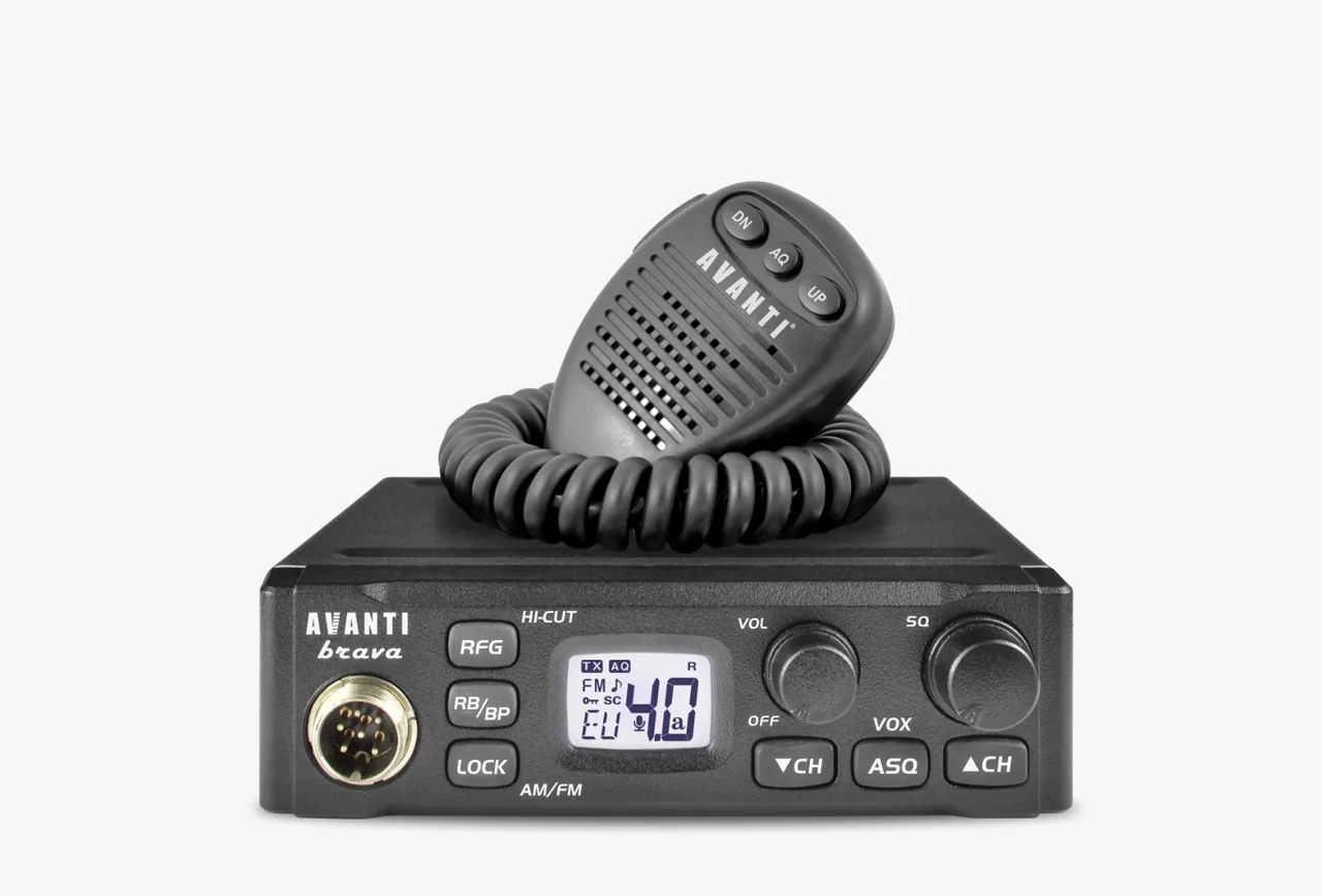 Statie radio CB Avanti Brava 12/24V 2001086 4W AM FM, imagine produs