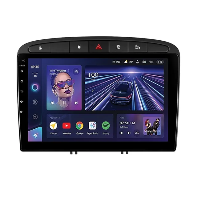 Navigatie auto android Teyes CC3 Peugeot 408 2012-2020 6+128GB, imagine produs